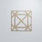 Ekena Millwork Large Buxton Decorative Fretwork Wood Wall Panels, Birch, 23 3/8"W x 23 3/8"H x 3/8"T WALW24X24X0375BUXBI - alternate 6